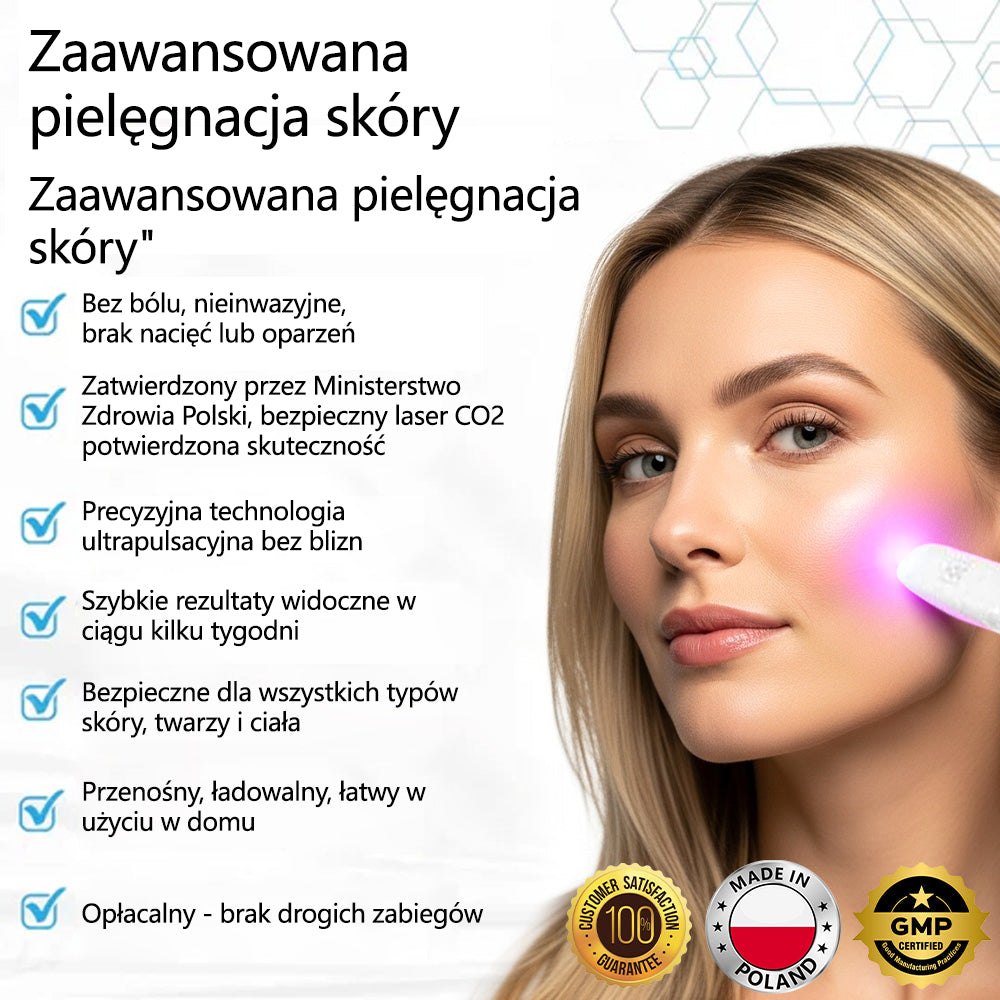 ✨ Bikenda® – Laserowy Długopis CO₂ do Usuwania 🟤 Znamion, 🦠 Brodawek, 🔘 Przebarwień i Innych Niedoskonałości Skóry