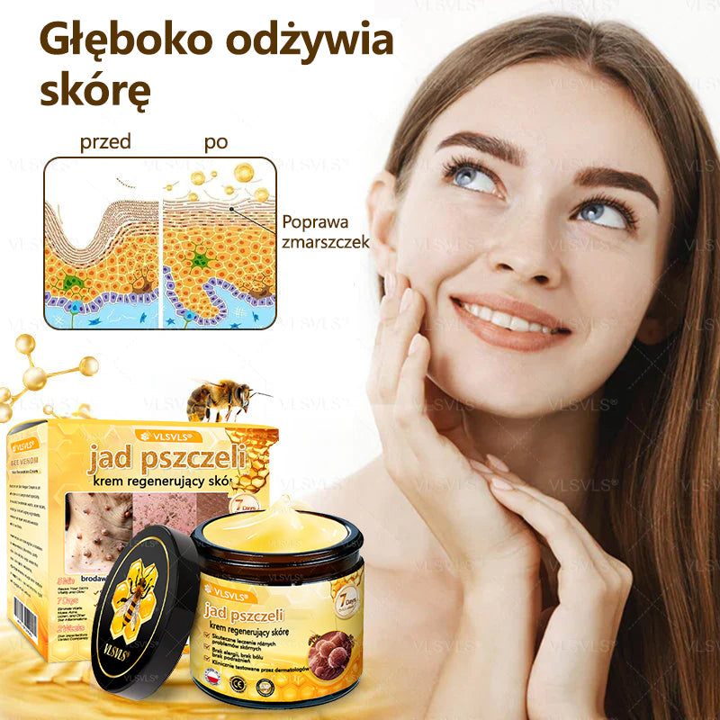 💐🌟💐Wyprodukowano i wysłano z Polski✨ Krem naprawczy do skóry VLSVLS® z jadem pszczelim🔥 Ostatni dzień zniżki 80%