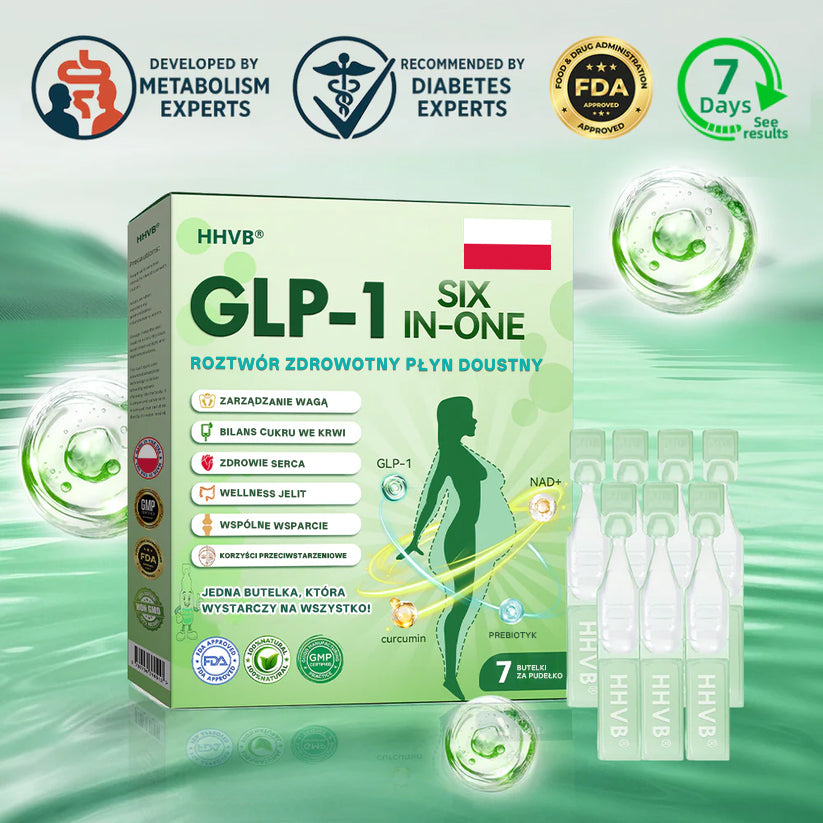 Zalecane przez Centrum Zdrowia w Polsce | Oficjalny sklep 👨⚕️HHVB® GLP-1 doustny roztwór na odchudzanie 💥 Otyłość, choroby układu krążenia, cukrzyca, bezdech senny, problemy ze stawami i inne