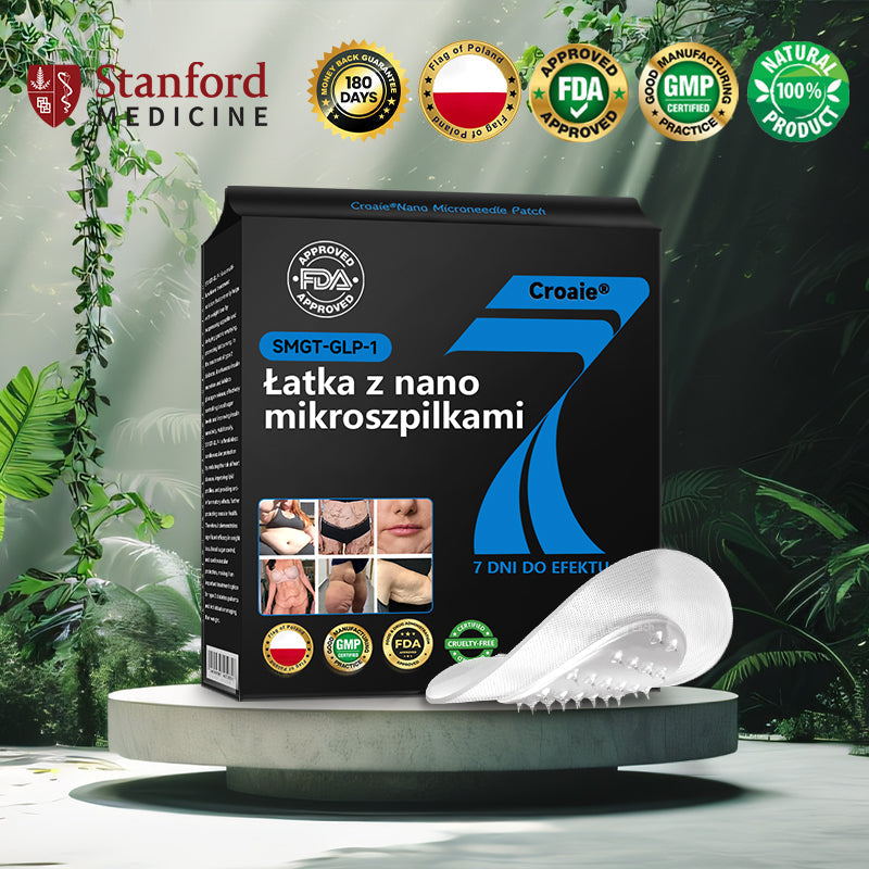 🔥[Zobacz wyniki w ciągu 7 dni 🛡Croaie® SMGT-GLP-1 Nano Microneedle Patch (Bezbolesny, długotrwały, zajmujący się cukrzycą, otyłością i chorobami układu krążenia).