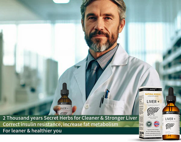 AAFQ™ Natural Herbal Liver Supplement - Powerful Liver Support - Detox & Repair - Herbal Supplements