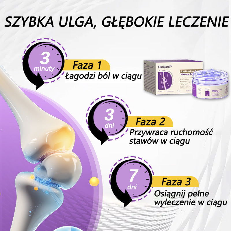 🍀🍀Oficjalny Sklep: Ourlyard™ Żel do Masażu Łagodzący Ból Artretyzmu z Kurkumą i Olejem z Emu 👨⚕️ Zatwierdzone przez Polskie Towarzystwo Ortopedyczne (PTO)