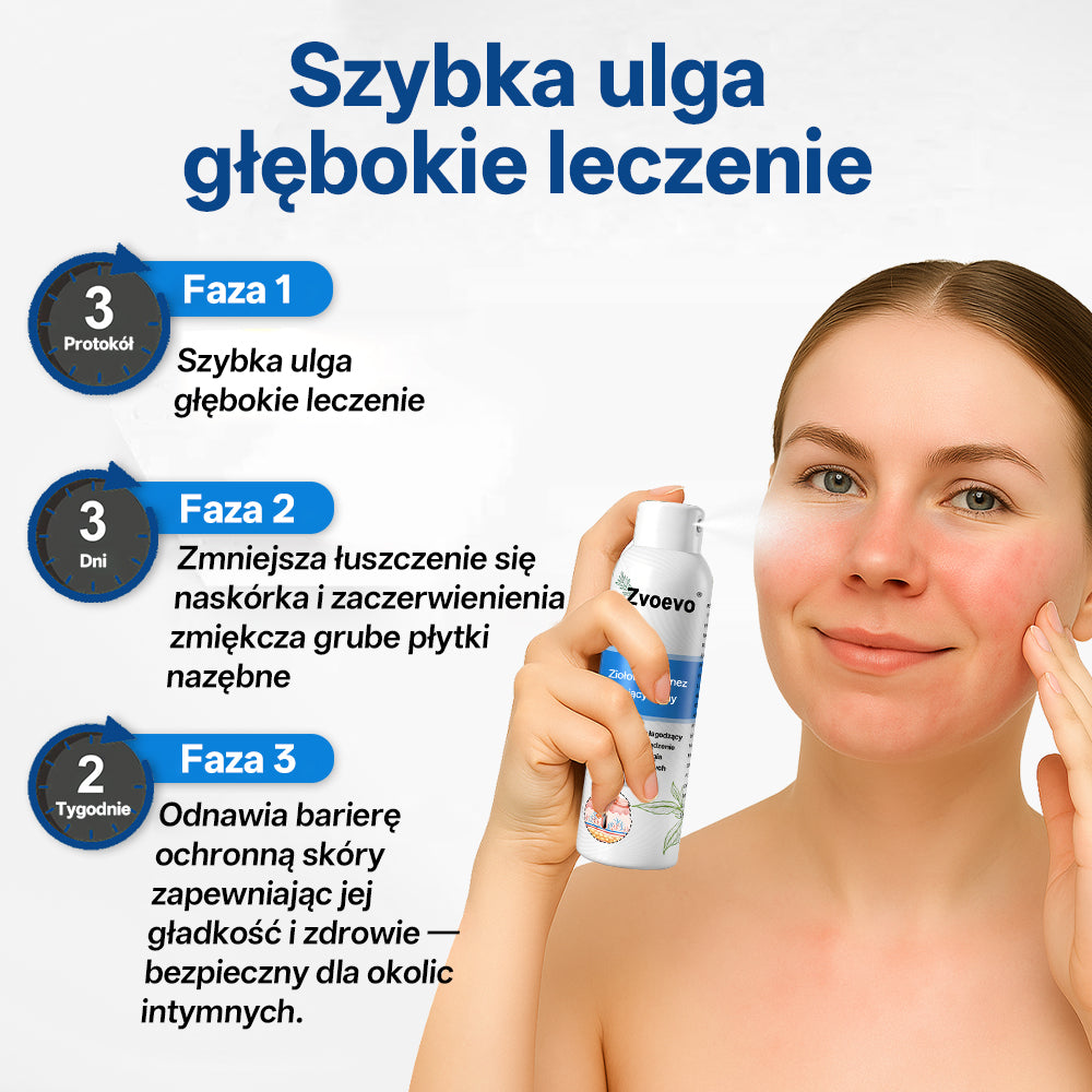 ✅ Oficjalny Sklep: Zvoevo® Magnezowy Ziołowy Spray na Łuszczycę ⚕️ Certyfikowany przez FDA (Łagodzi łuszczycę i egzemę, poprawia infekcje bakteryjne w okolicach intymnych, leczy trądzik i brodawki, łagodzi ból stawów i ból neuropatyczny)