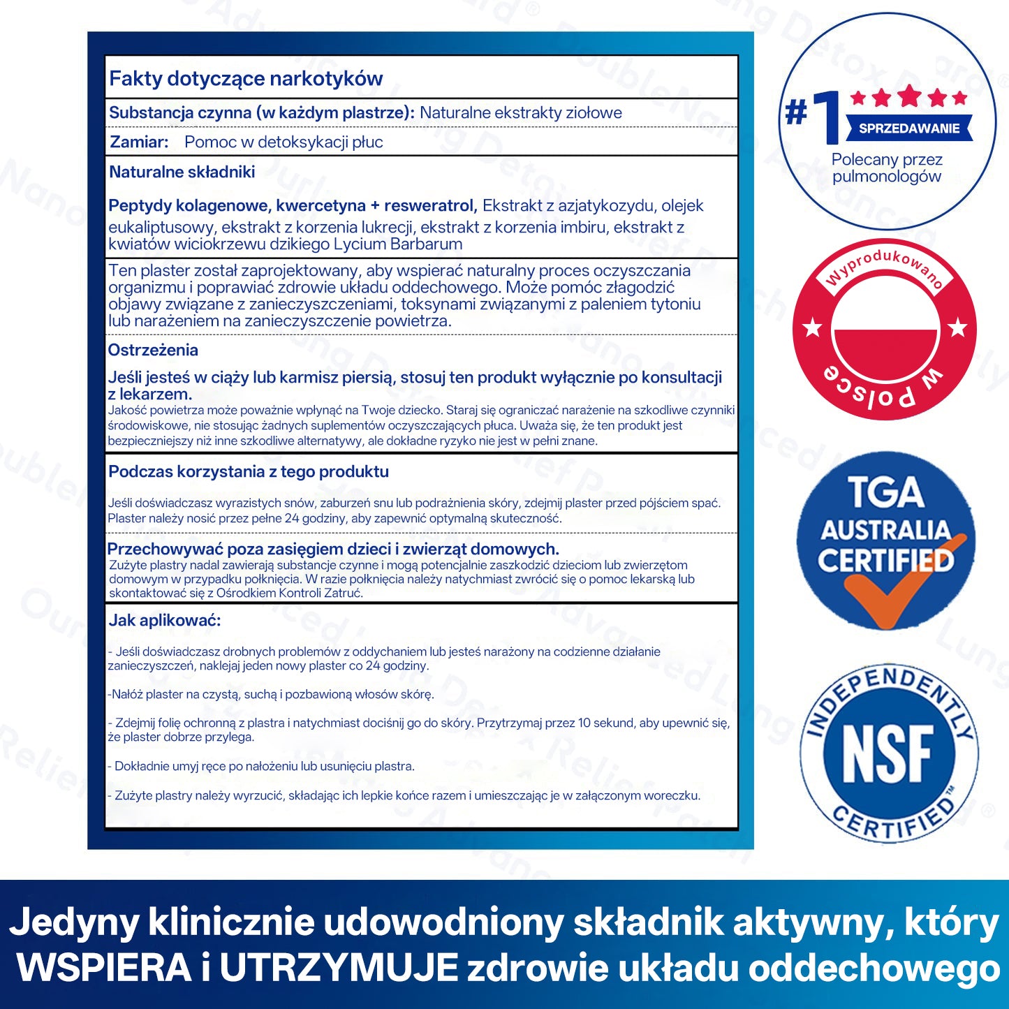 ✅🫁 Zvoevo® Podwójne Nano – Plastry na ulgę przy POChP 💝 (kaszel, świszczący oddech, duszność, flegma, zatkany nos, zapalenie oskrzeli, alergie, dyskomfort płuc)