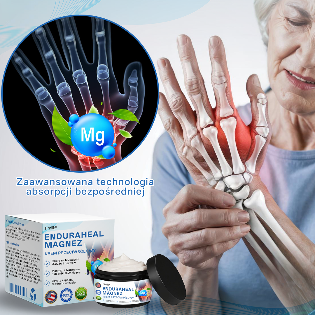 ✨ Timilk® – 🌿 Krem Magnezowy na Uśmierzanie Bólu 💪 (Artretyzm, Neuropatia, Reumatyzm, Urazy Sportowe i Więcej) ✨