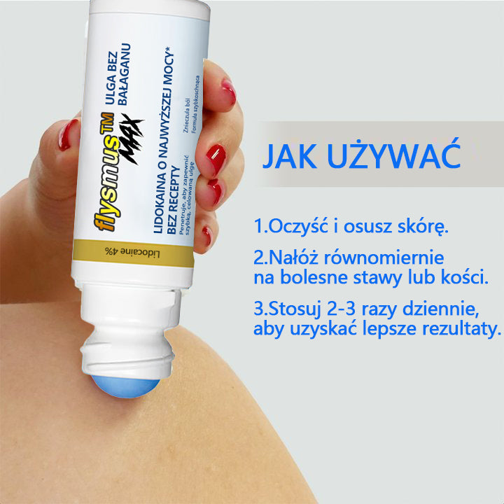 ✅Oficjalny sklep: flysmus™ Lidocaine Szybko działający środek przeciwbólowy i leczniczy 👨⚕️Zatwierdzony przez Polskie Towarzystwo Ortopedyczne (PTG) (łagodzi ból stawów, obrzęki, sztywność, zaczerwienienia, ciepło, bolesność i zmęczenie stawów)