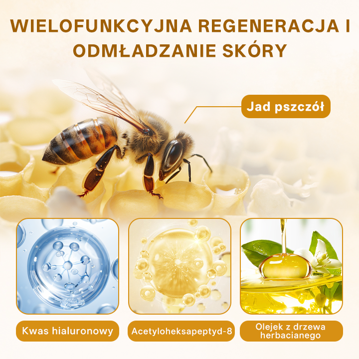 ✨ Timilk® ✨ Ekskluzywny 🌸 Krem Odmładzający z Jadem Pszczelim 🐝 | Luksusowa Pielęgnacja Anti-Aging 💎