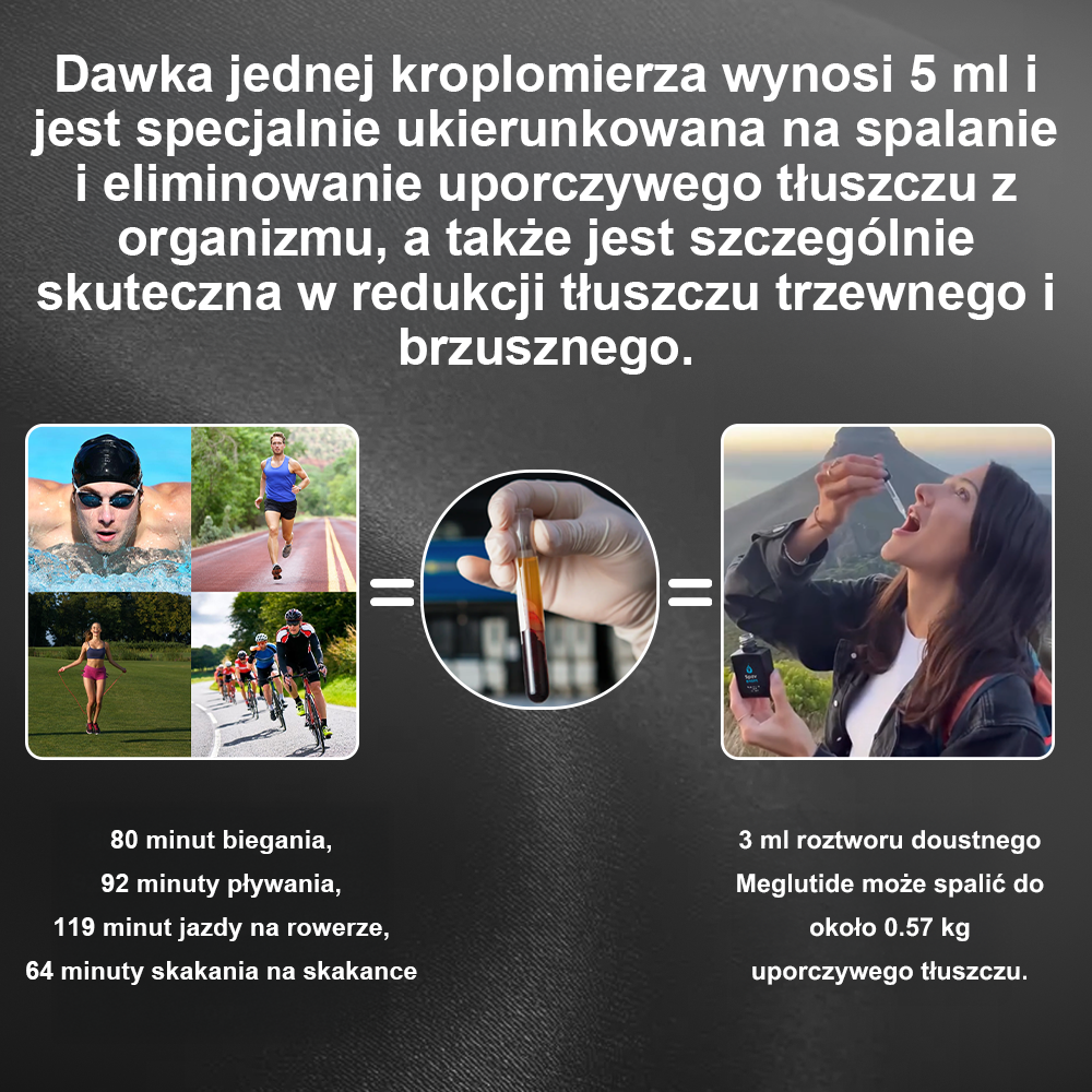 TLOPA® Meglutide Płyn Doustny💎(Suplement diety wspomagający spalanie tłuszczu - opracowany przez Uniwersytet Columbia, jeden z produktów wysoko rekomendowanych przez FTC na rok 2025)