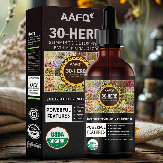 30-Herb Slimming & Detox Foot Bath Medicinal Drops❤️👩‍⚕️