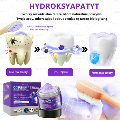 Mineralny proszek do odbudowy zębów ZVLZVL™ 🦷(polecany przez PTS)(👨🏻‍⚕️Oferta ograniczona czasowo — nie przegap jej👨🏻‍⚕️)