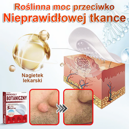 KUBOZN® – 🌿 Mikroigłowy Botaniczny Plaster 🌿 Skuteczne Usuwanie Narośli Skórnych | 💎 Naturalna Formuła