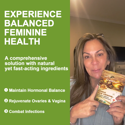 Cvreoz® Bee Venom NMN Natural Repair Vaginal Capsules [For all vaginal and hormonal problems]