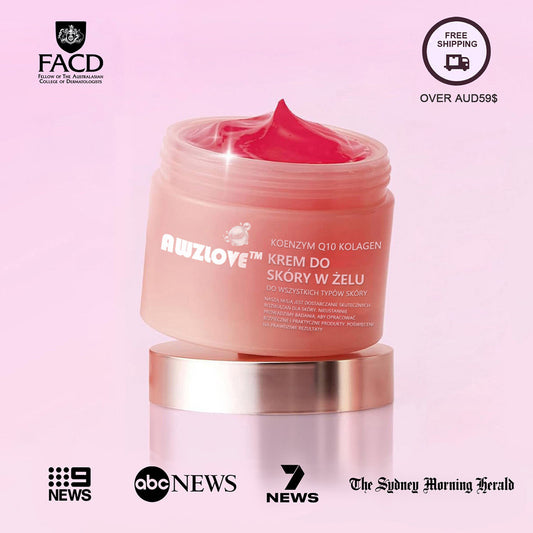Krem kolagenowy w żelu Awzlove™ z koenzymem Q10 jest produktem zatwierdzonym przez Polskie Towarzystwo Dermatologiczne (PTD) i spełnia rygorystyczne normy Narodowego Instytutu Zdrowia Publicznego (PZH).