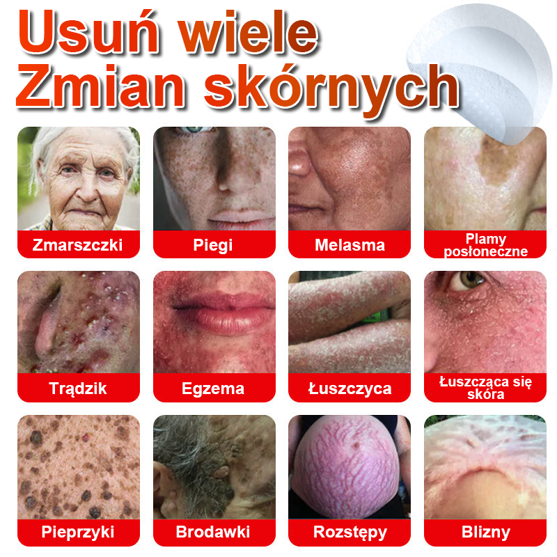 KUBOZN® – 🌿 Mikroigłowy Botaniczny Plaster 🌿 Skuteczne Usuwanie Narośli Skórnych | 💎 Naturalna Formuła