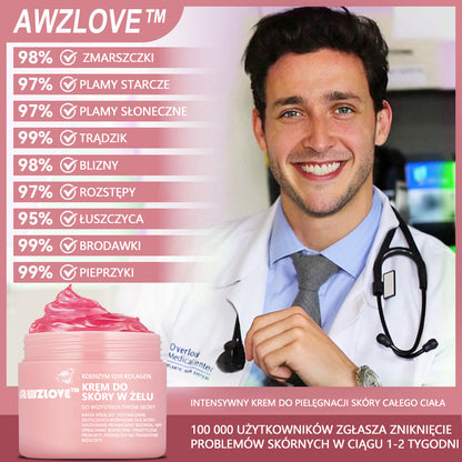 Krem kolagenowy w żelu Awzlove™ z koenzymem Q10 jest produktem zatwierdzonym przez Polskie Towarzystwo Dermatologiczne (PTD) i spełnia rygorystyczne normy Narodowego Instytutu Zdrowia Publicznego (PZH).