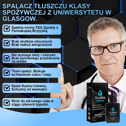 TLOPA® Meglutide Płyn Doustny💎(Suplement diety wspomagający spalanie tłuszczu - opracowany przez Uniwersytet Columbia, jeden z produktów wysoko rekomendowanych przez FTC na rok 2025)