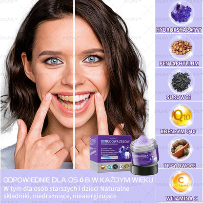 Mineralny proszek do odbudowy zębów ZVLZVL™ 🦷(polecany przez PTS)(👨🏻‍⚕️Oferta ograniczona czasowo — nie przegap jej👨🏻‍⚕️)
