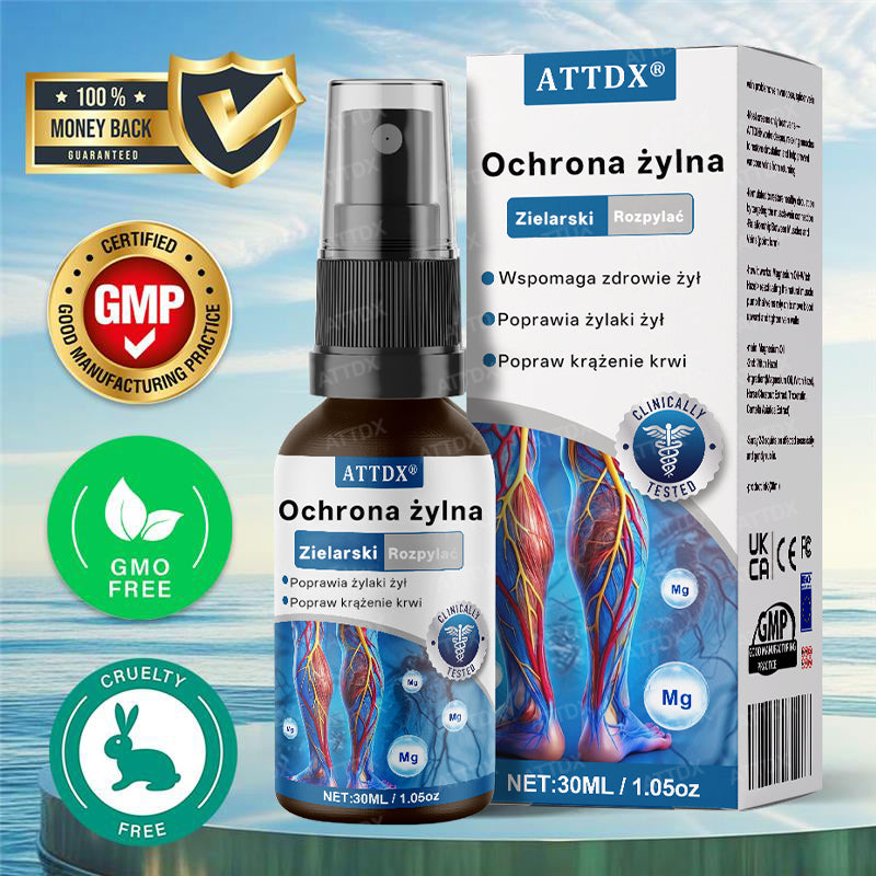 🌿🌿 🌿ATTDX® – Ziołowy Spray na Żylaki z Potwierdzoną Skutecznością w 7 Dni!