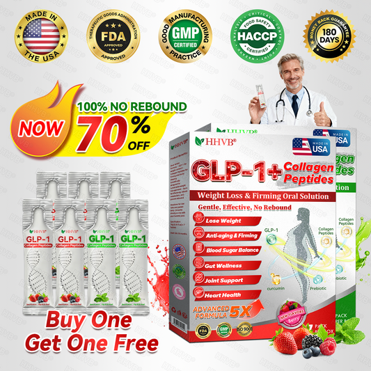 Oficjalny Sklep 𝐇𝐇𝐕𝐁®🌿 GLP-1 + Peptydy Kolagenowe – płyn doustny wspierający odchudzanie i ujędrnianie skóry 🔥 Wzbogacony o Matrixyl 3000, pomaga przy ✅ otyłości, poprawie jędrności skóry, wsparciu serca, cukrzycy, bezdechu sennym i problemach ze stawami.