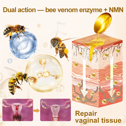 Cvreoz® Bee Venom NMN Natural Repair Vaginal Capsules [For all vaginal and hormonal problems]